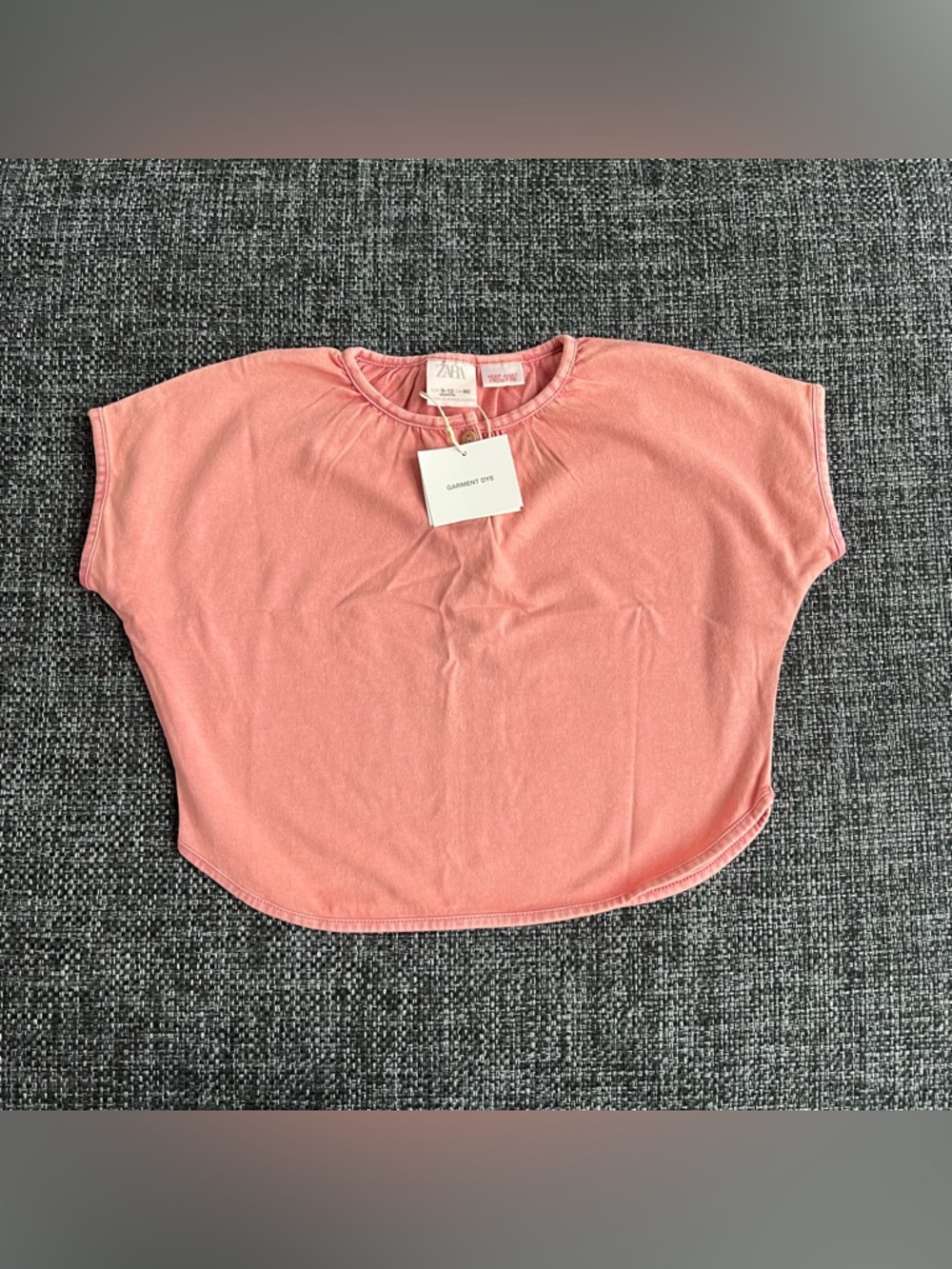 NWT Zara Girls Shirt Size 9-12 Months